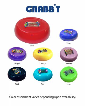 Grabbit Magnetic Pincushion, Assorted Colors