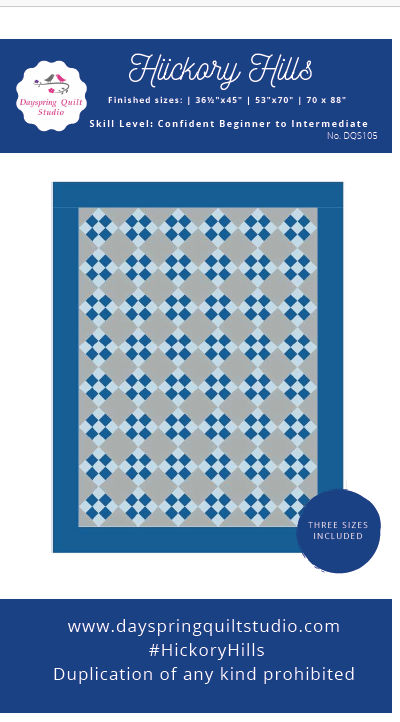 Hickory Hills Quilt Kit - Size: Twin