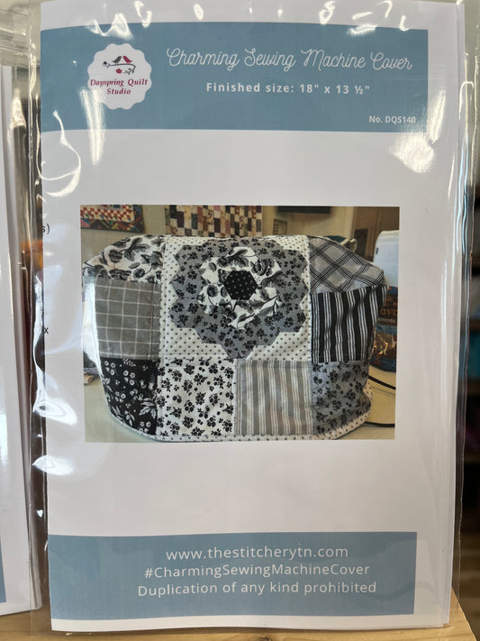 Charming Sewing Machine Cover Printed Pattern