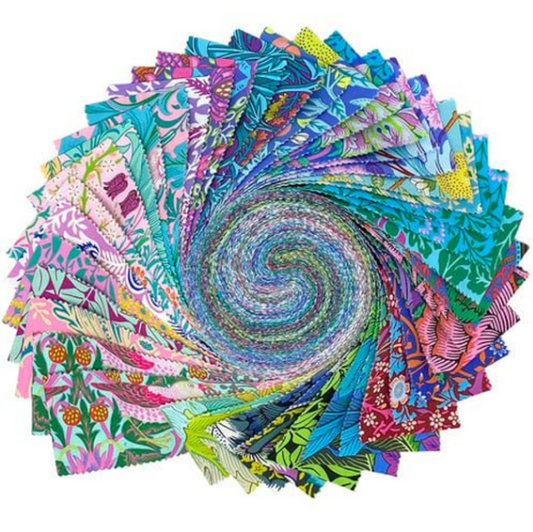 Kaffe x Morris - 2.5" strip roll, 40 pieces