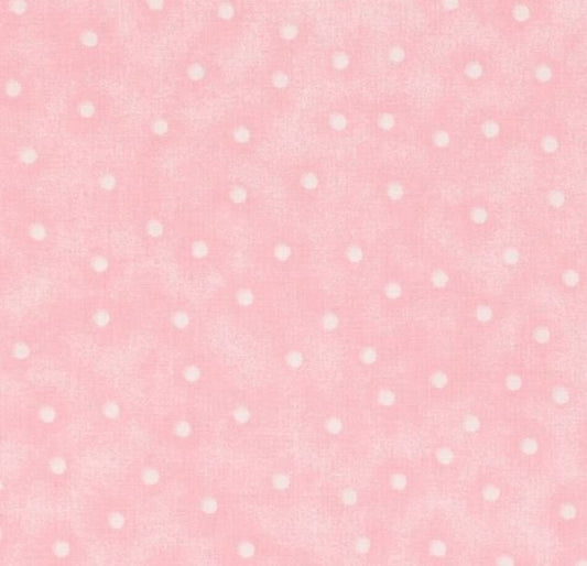 Light Pink Blender Dot 108" Wide Back