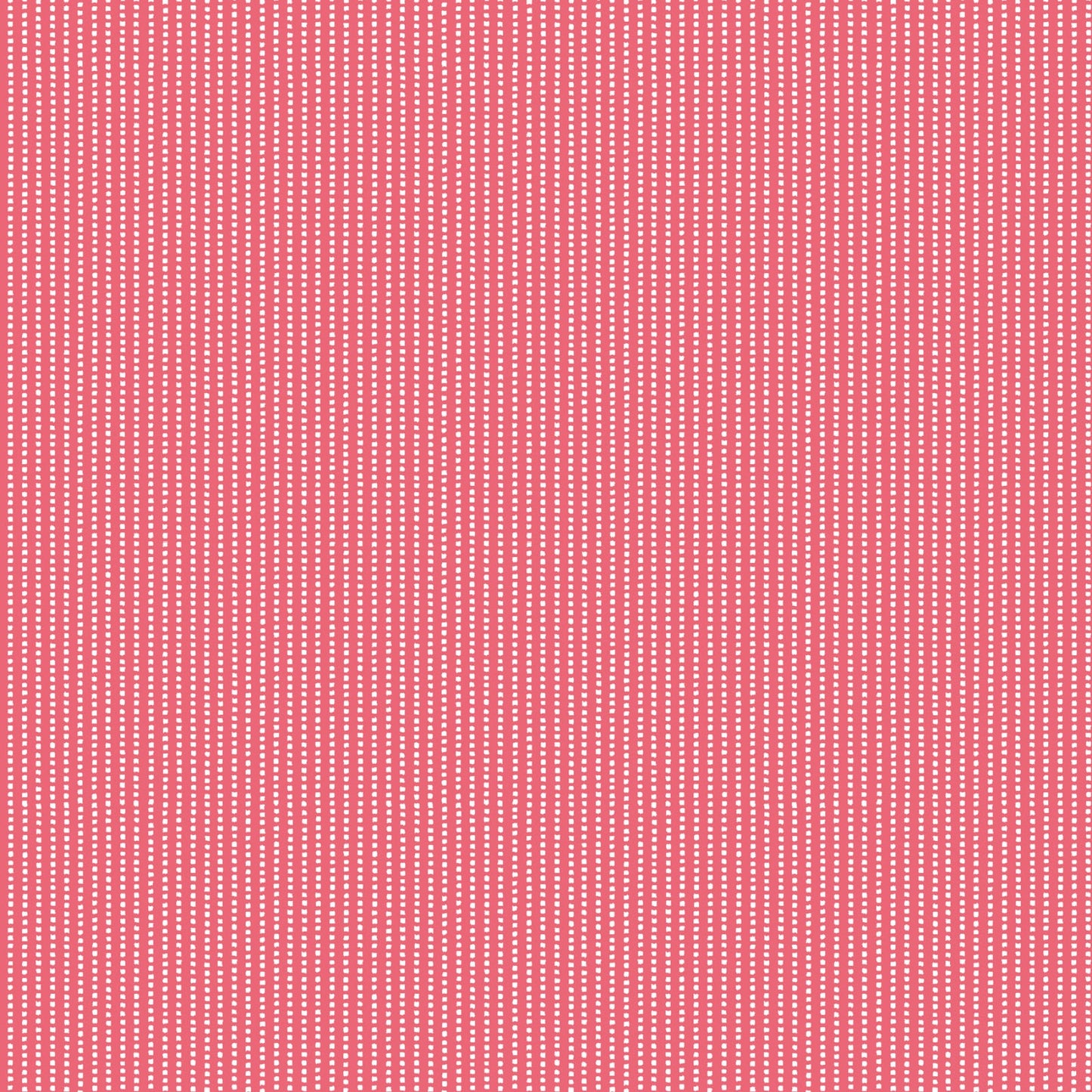 Vintage Flora - Pink, Stripe - PER 1/4 YARD
