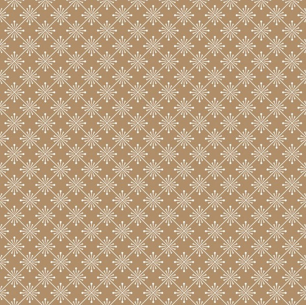 Kimberbell Basics - Sparkle, Caramel - PER 1/4 YARD