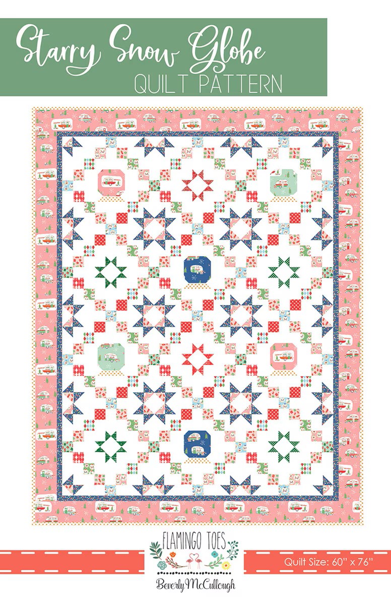 Starry Snow Globe Quilt Pattern
