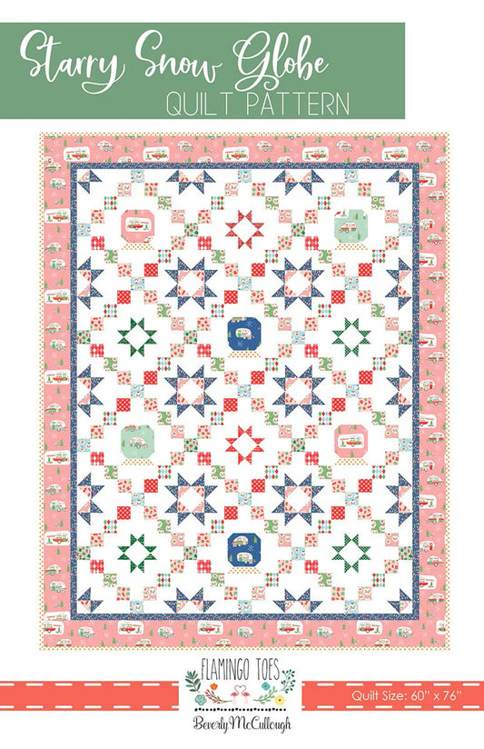 Starry Snow Globe Quilt Pattern