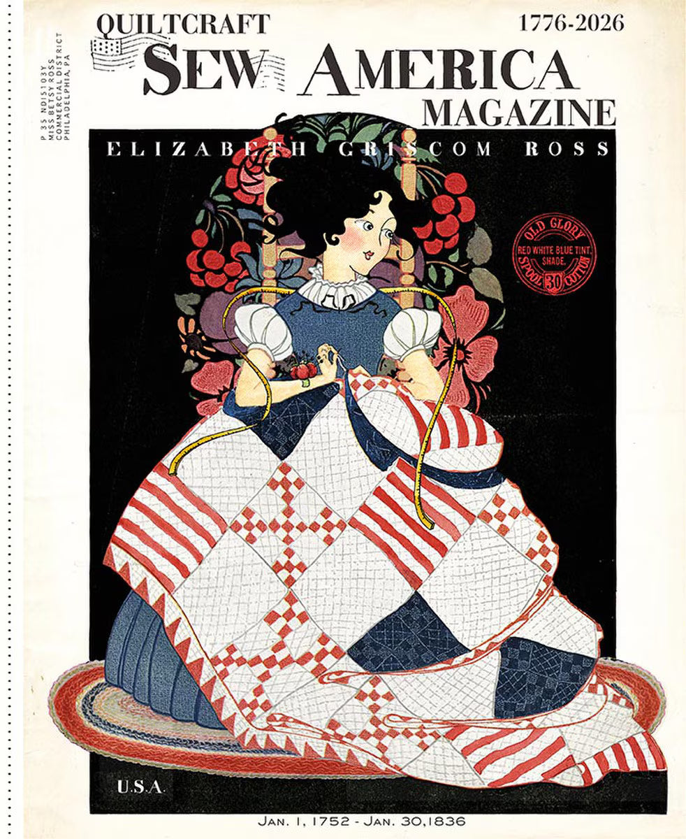 Sew America, Betsy Ross Main Panel