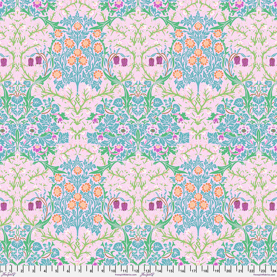 Kaffe x Morris - Blackthorn Pink - PER 1/4 YARD