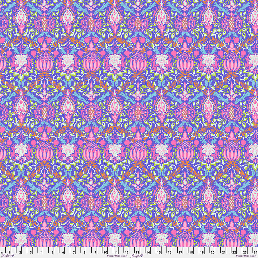 Kaffe x Morris - Granada Purple - PER 1/4 YARD