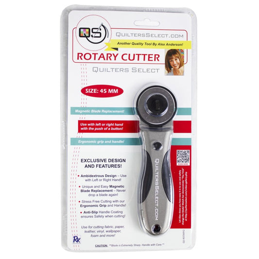 Quilters Select Deluxe Rotary Cutter, 45mm