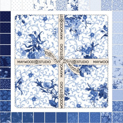 Blue Belle 10" Squares (42 pcs)