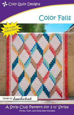 Color Falls - Printed Quilt Pattern
