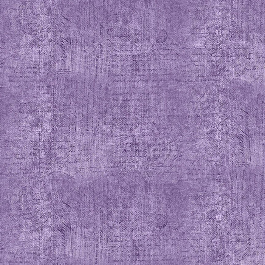 Love Letter - Handwriting Text on Woven Texture, Purple
