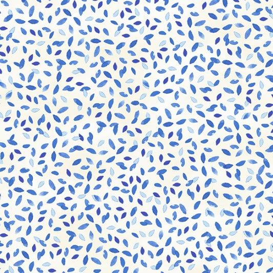 Bountiful and Blue - Bluebird V5242-301 - PER 1/4 YARD