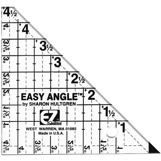 Easy Angle Ruler 4-1/2"