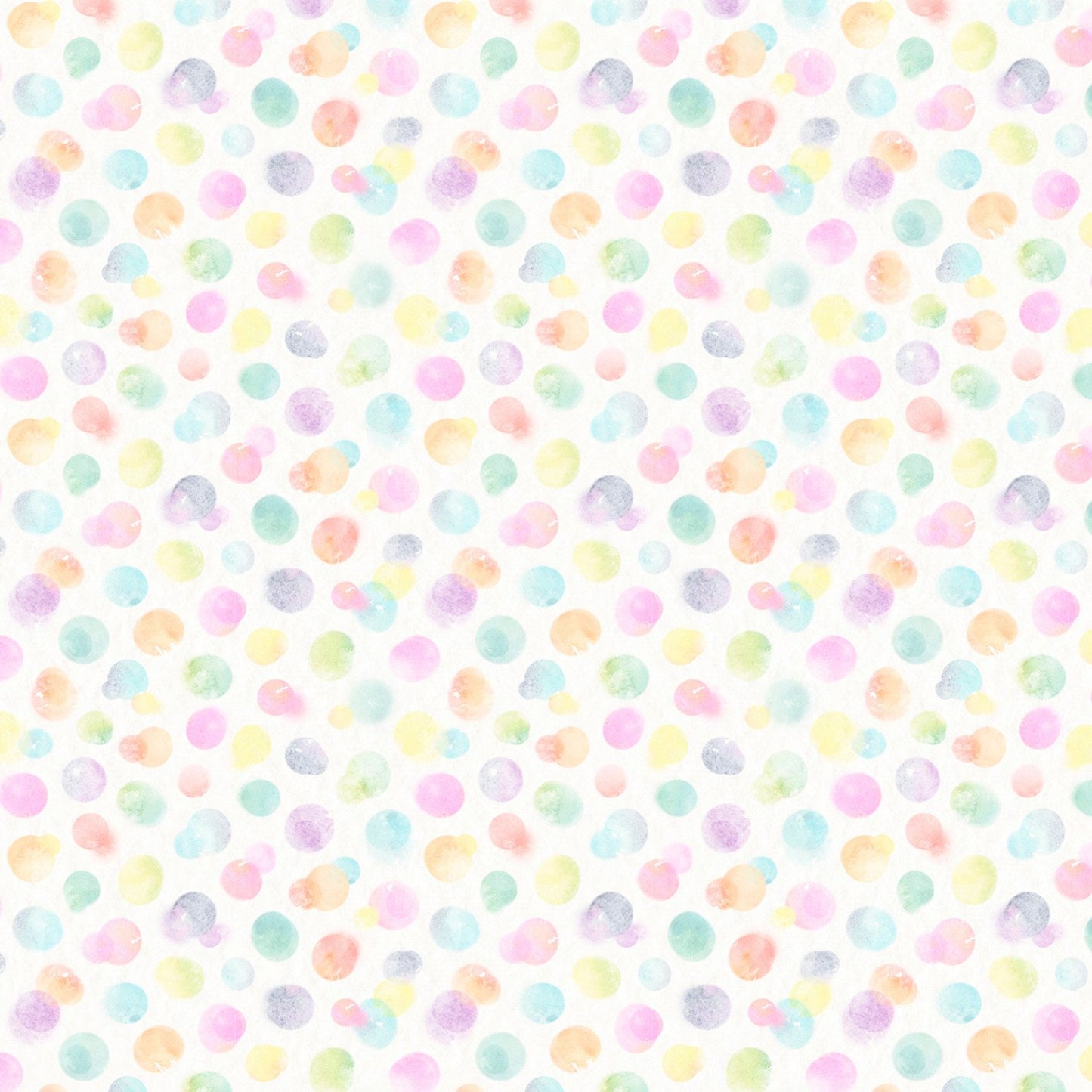 Whiskerville - Spotty Dots, Multi - PER 1/4 YARD
