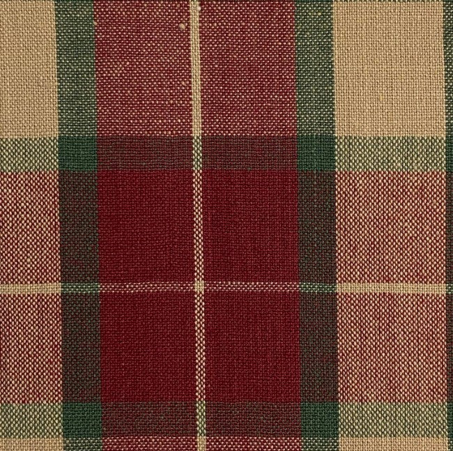 Yarn Dyed Flannels - Red, Green, Tan 859 - PER 1/4 YARD