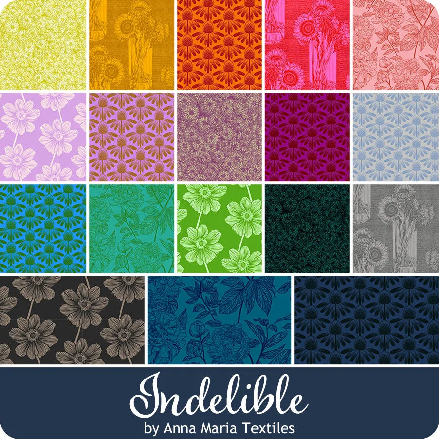 Indelible - 10" Squares, 42 pieces