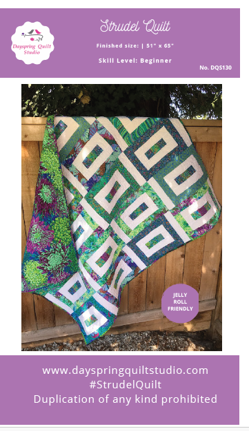 Strudel Quilt - Printed Pattern