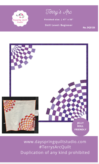 Terry's Arc Quilt- Printed Pattern