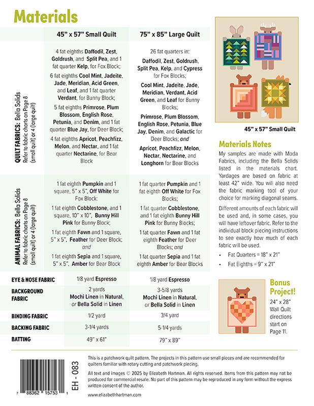 Show & Tell Quilt Pattern