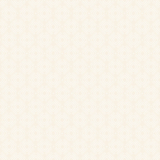 Coneflower Corral - Diamonds, Light Khaki - PER 1/4 YARD