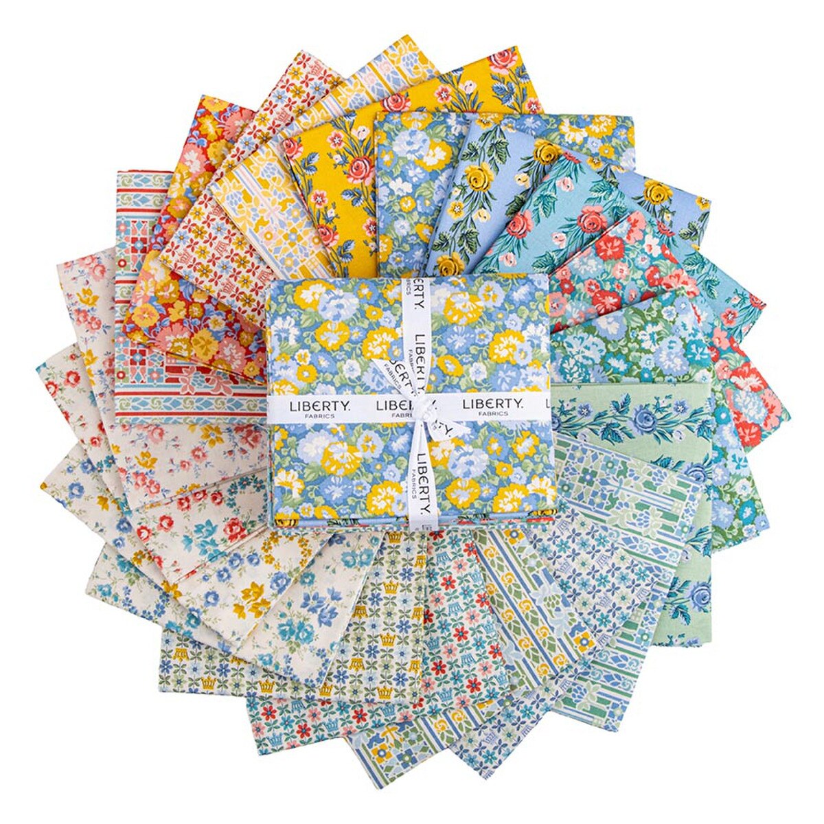 Liberty Palace Gardens Fat Quarter Bundle, 20 pcs