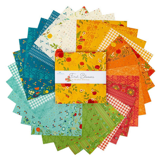 First Blooms - 10 in Squares, 42 pcs