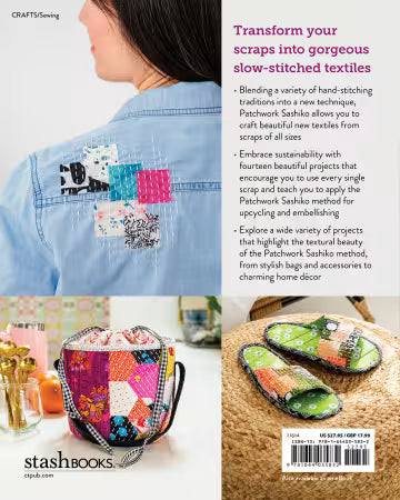 Patchwork Sashiko book