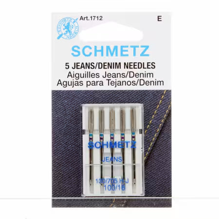 Schmetz Jeans/Denim Machine Needle, 100/16