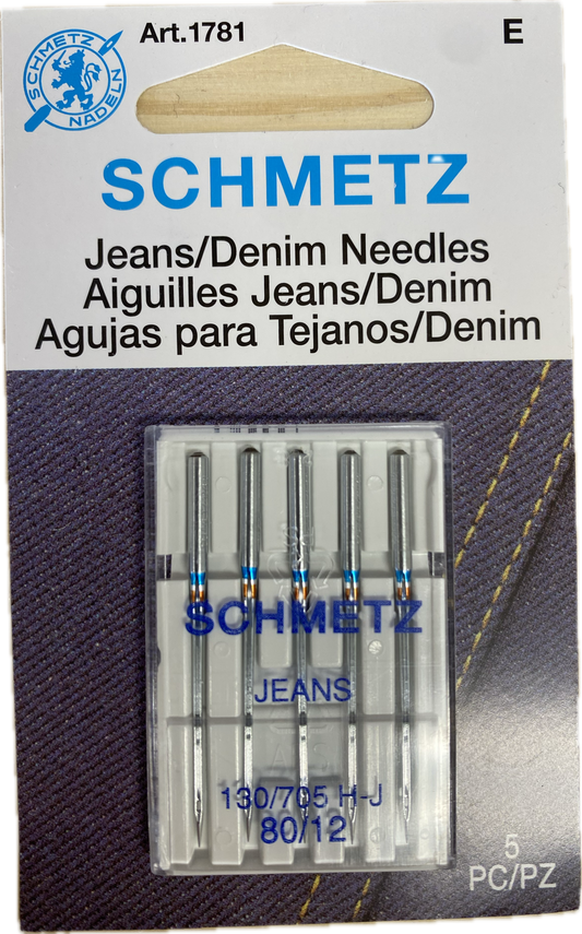 Schmetz Jeans/Denim Machine Needle 80/12