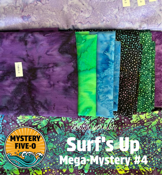 Surf's Up Mega Mystery Kit #3 - Batik