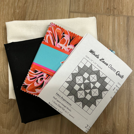 Moda Love Charm Pack Quilt Kit (Kaffe Fassett Polaris)