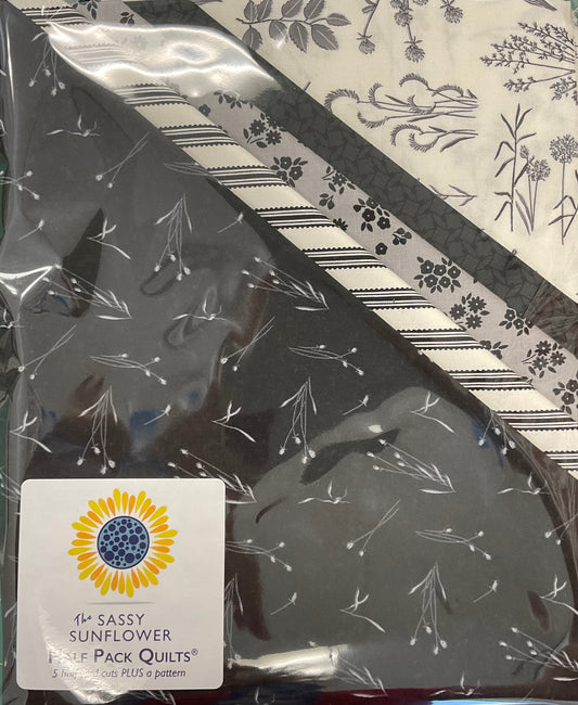 Sassy Sunflower Half Pack - Tuxedo