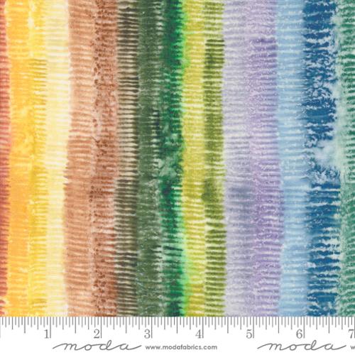 Floribunda - That 70s Flow Stripes, Rainbow - PER 1/4 YARD