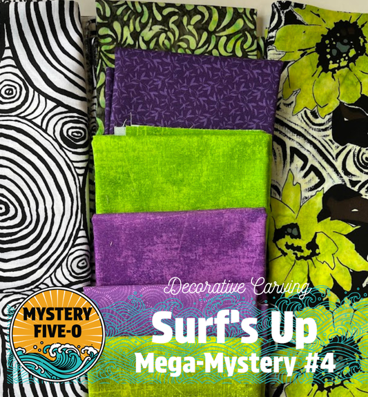 Surf's Up Mega Mystery Kit #4- Decorative Carving Batik
