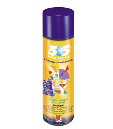 505 Temporary Fabric Adhesive