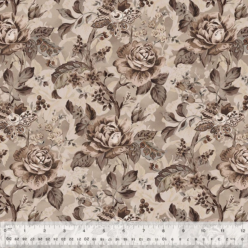 Dwell - Entourage, Greige - PER 1/4 YARD