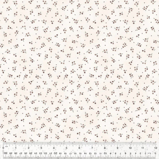 Dwell - Dainty Dab, Cream - PER 1/4 YARD