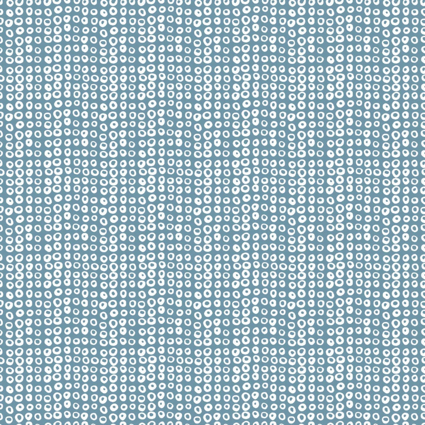 Peace & Wildflowers - Stepping Stones, Blue - PER 1/4 YARD