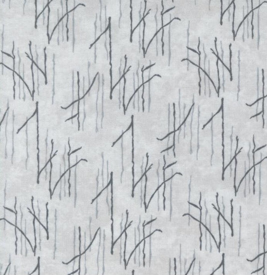 Silhouettes - Fog Grasses - PER 1/4 YARD