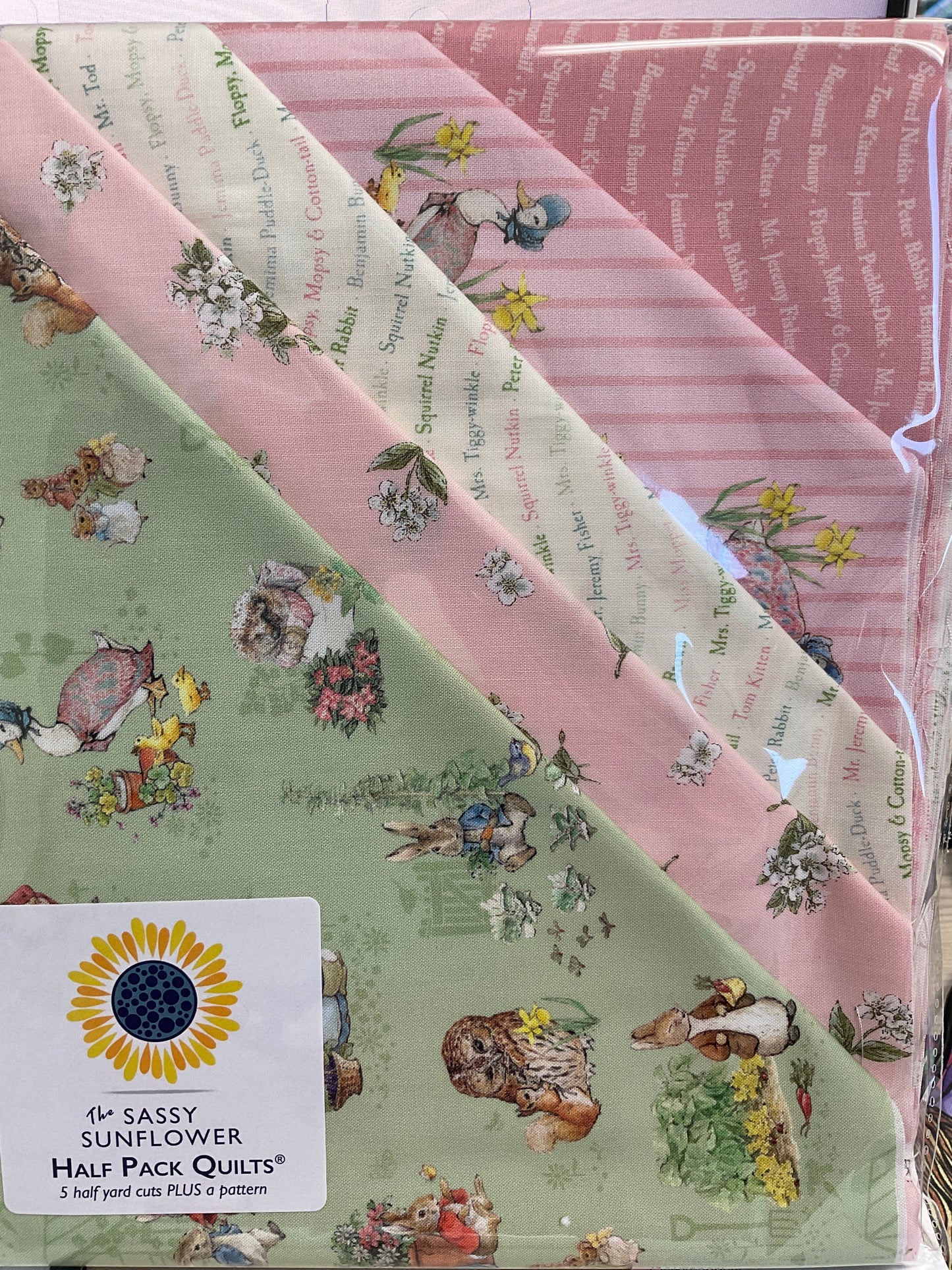 Sassy Sunflower Half Pack - Peter Rabbit