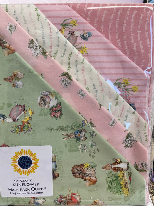 Sassy Sunflower Half Pack - Peter Rabbit