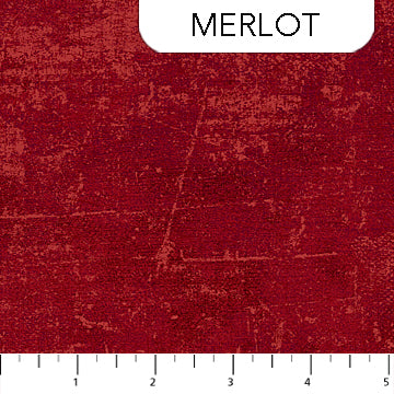 Canvas - Merlot- PER 1/4 YARD