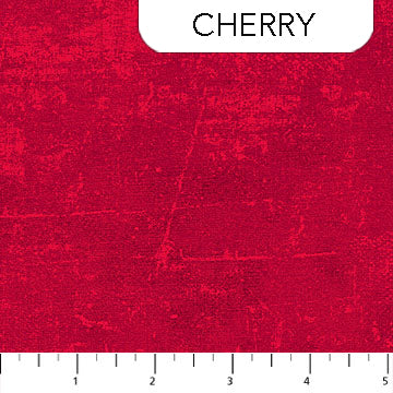 Canvas - Cherry - PER 1/4 YARD