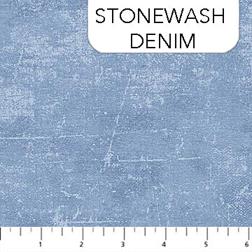 Canvas - Stonewash Denim - PER 1/4 YARD