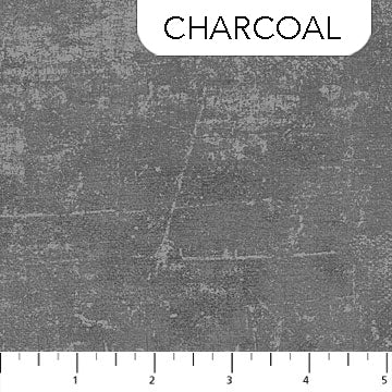 Canvas - Charcoal - PER 1/4 YARD