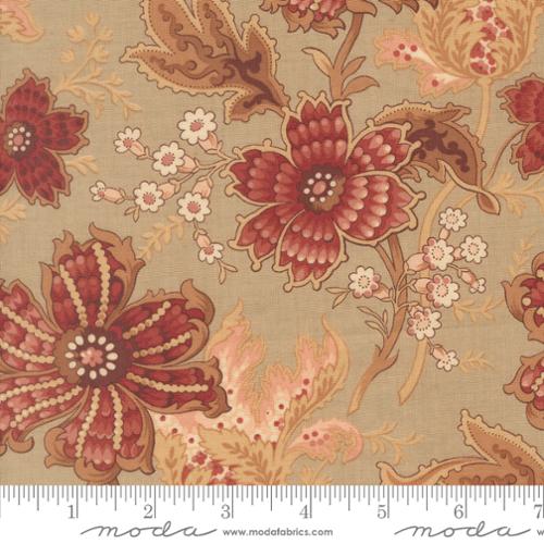 Le Jardin Rouge - Primvere Florals, Roche - PER 1/4 YARD
