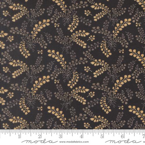 Collections for a Cause: Magnolia - Silhouettes, Onyx - PER 1/4 YARD