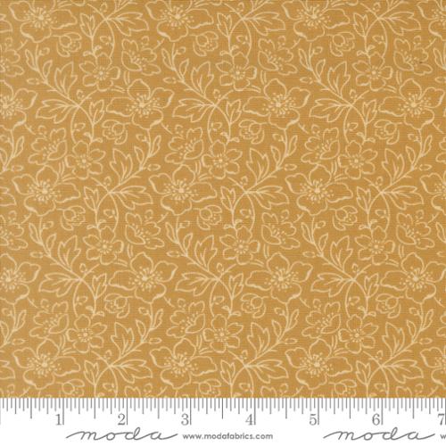 Collections for a Cause: Magnolia - Everlasting Florals, Golden - PER 1/4 YARD