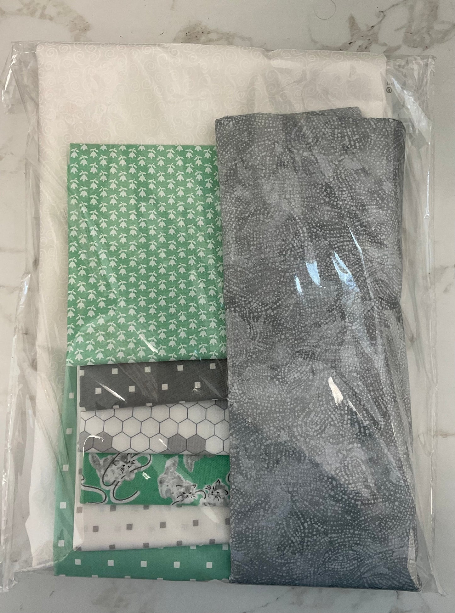 Farmhouse Baby Quilt Kit - A Cat Named Stitch